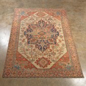 EARLY 20TH C. HAND KNOTTED PER