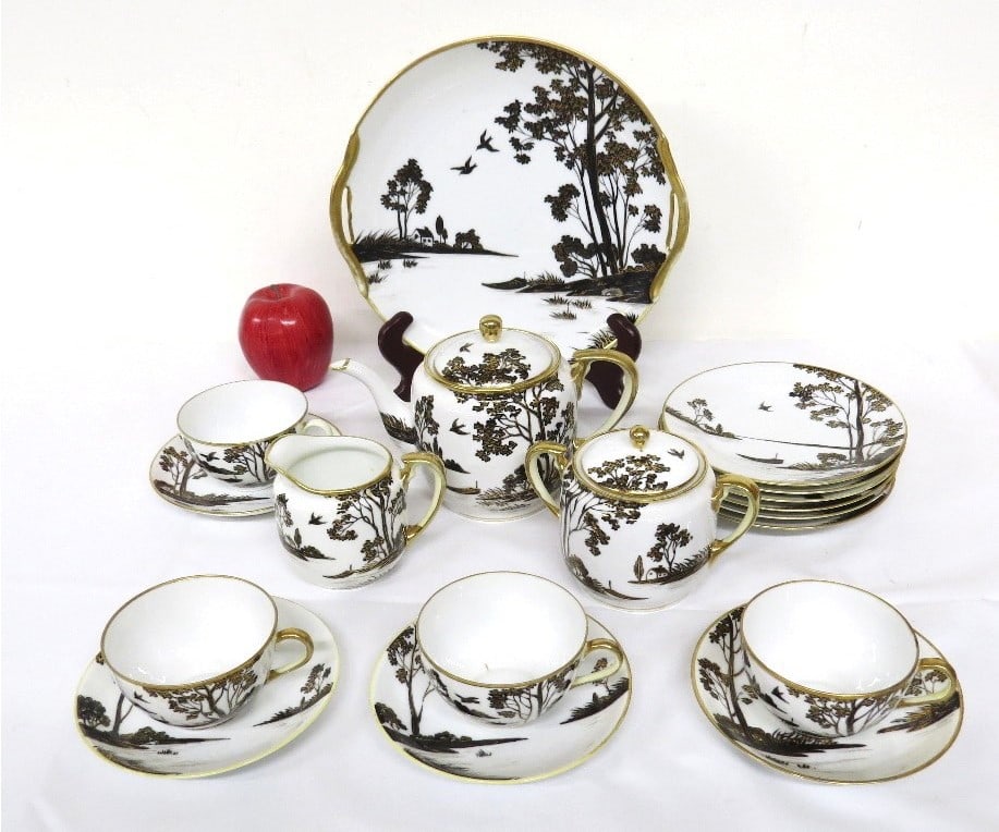 EARLY 20TH C. HAND PAINTED NIPPON