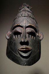 EARLY 20TH C. IGBO OJUKWU HELM