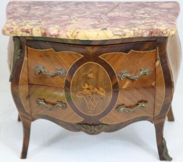 EARLY 20TH C MINIATURE FRENCH CHEST