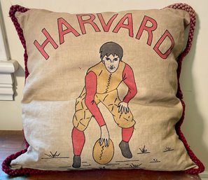 Early 20th C. needlework on linen