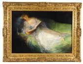 EARLY 20TH C. OIL ON CANVAS, D