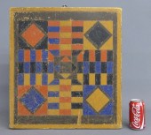 Early 20th c. Parcheesi board