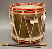 EARLY 20TH C. SIDE DRUMAn earl