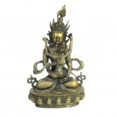 EARLY 20TH C. TIBETAN YAB YUM