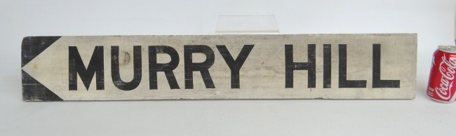 Early 20th c. trade sign painted on