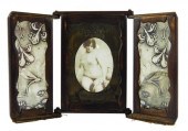 EARLY 20TH C. TRI-FOLD MINIATU