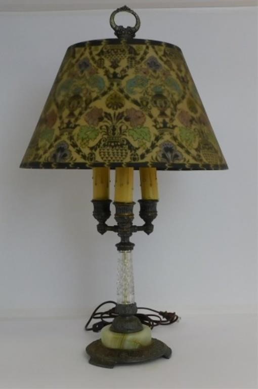 EARLY 20TH C. UNSIGNED PAIRPOINT
