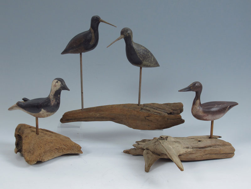 EARLY 20TH CENTURY CARVED & PAINTED
