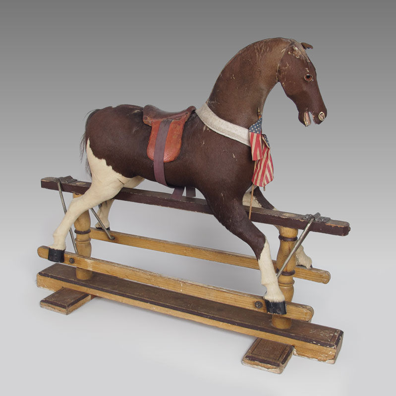 EARLY 20TH CENTURY CHILDS GLIDER