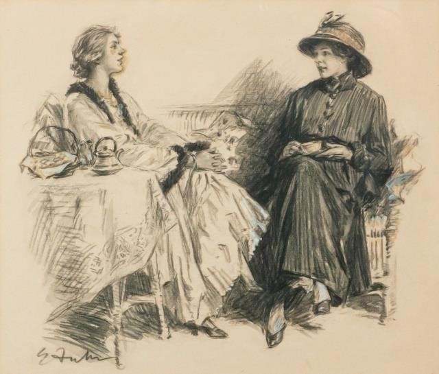 EARLY 20TH CENTURY DRAWING OF