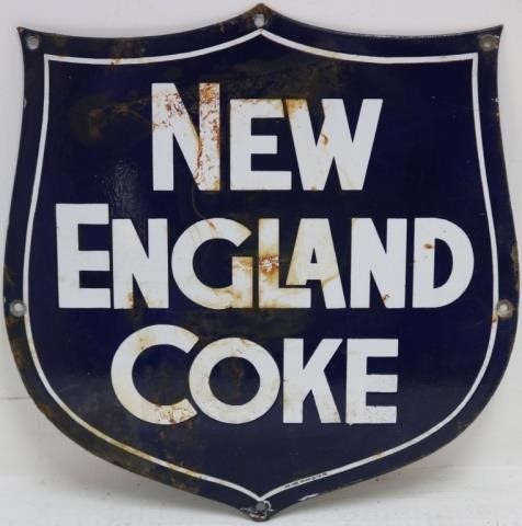 EARLY 20TH CENTURY ENAMELED METAL
