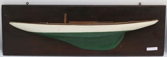 EARLY 20TH CENTURY HALF HULL