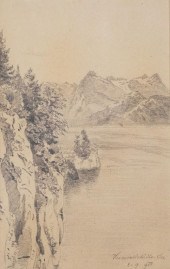 EARLY 20TH CENTURY LAKE LUCERN
