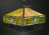 EARLY 20TH CENTURY LEADED AND