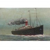 EARLY 20TH CENTURY NAIVE STEAM