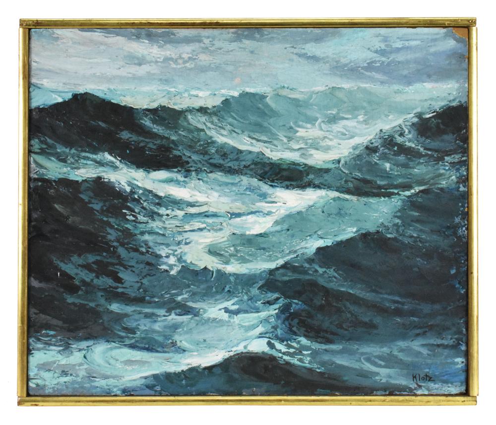 EARLY 20TH CENTURY OIL ON BOARD