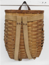 EARLY ADIRONDACK PACK BASKET W