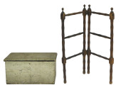 EARLY AMERICAN DRYING RACK AND