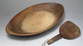Early American hand hewn maple