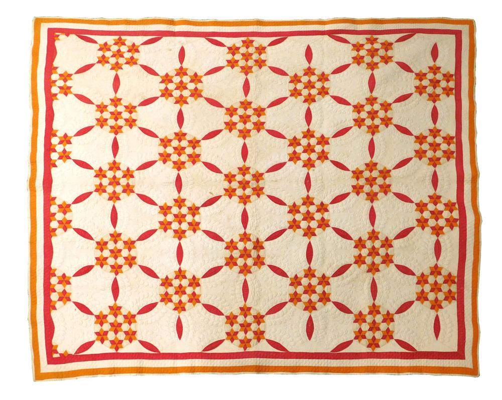 EARLY AMERICAN HAND QUILTED