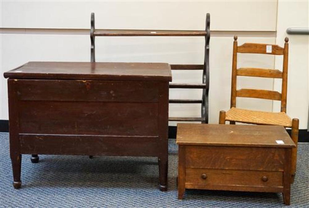 EARLY AMERICAN MAHOGANY STAINED
