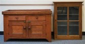EARLY AMERICAN PINE DRY SINK A