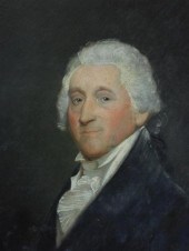 EARLY AMERICAN PORTRAIT, DOUBL