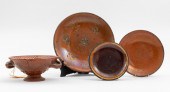 EARLY AMERICAN REDWARE POTTERY
