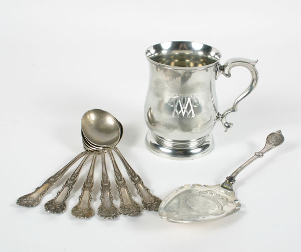 Early American silverplate