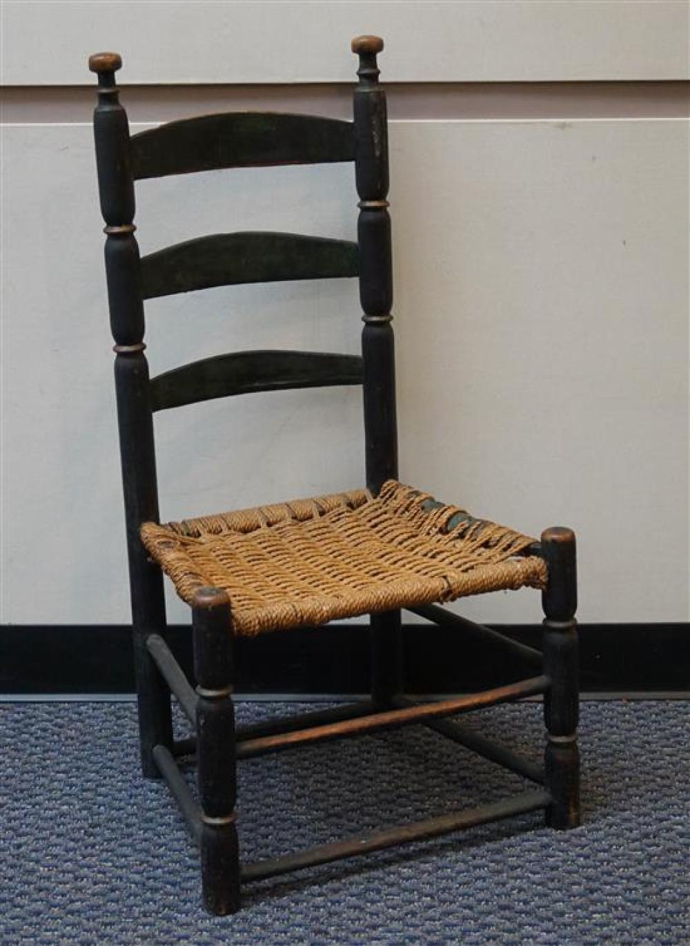 EARLY AMERICAN SLAT BACK