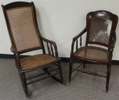 EARLY AMERICAN STYLE CANE SEAT