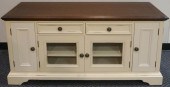 EARLY AMERICAN STYLE PAINTED C