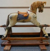 EARLY AMERICAN STYLE PAINTED W
