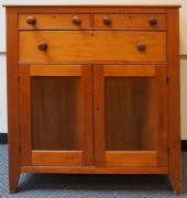 EARLY AMERICAN STYLE PINE, MAP