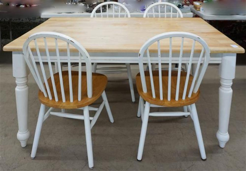 EARLY AMERICAN STYLE WHITE ENAMEL
