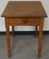 EARLY AMERICAN WALNUT SINGLE-D
