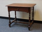 EARLY AMERICAN WALNUT TAVERN T
