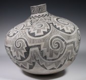 EARLY ANASAZI STORAGE JAR, RES