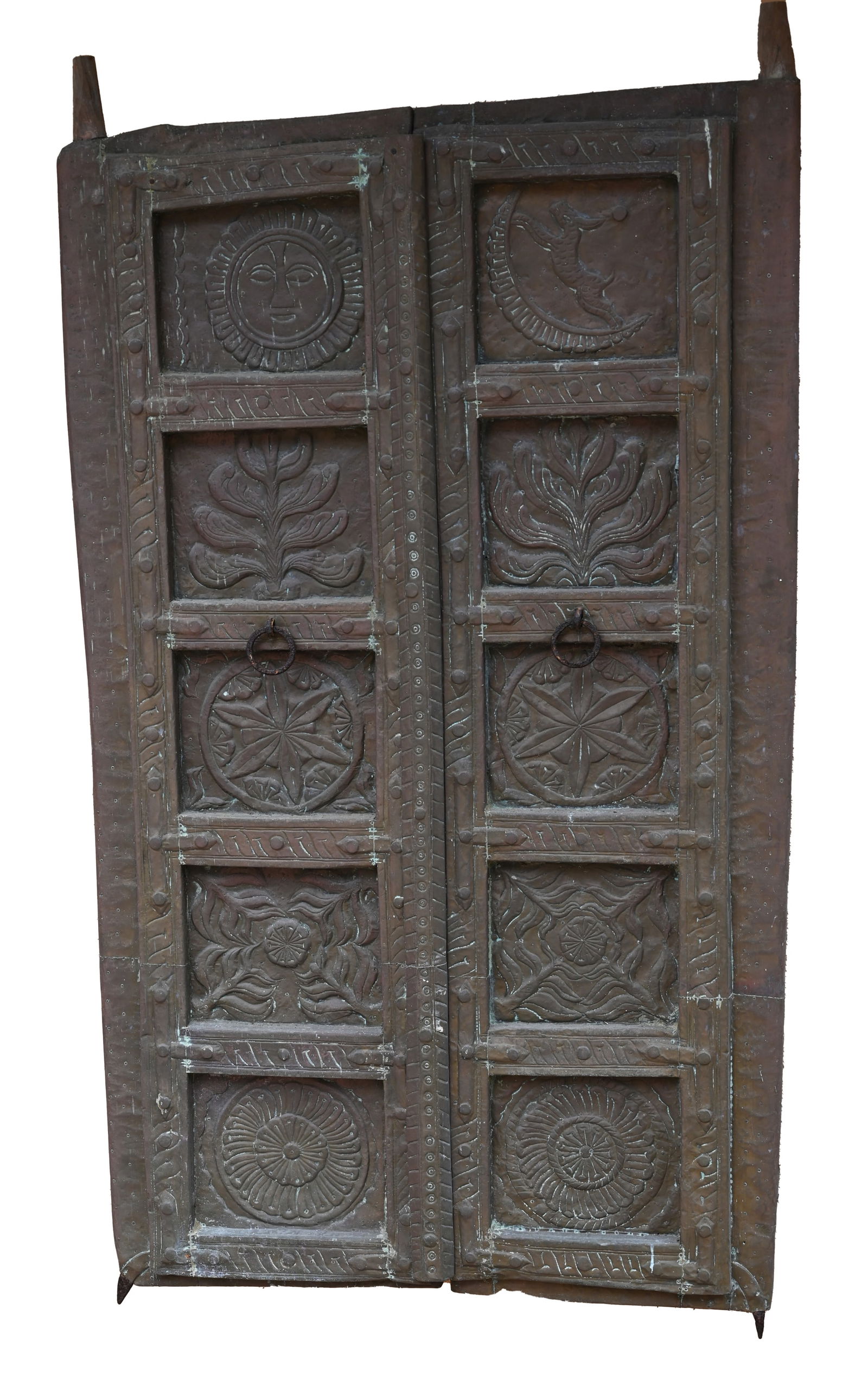 EARLY ANTIQUE LARGE TIBETAN GRANARY