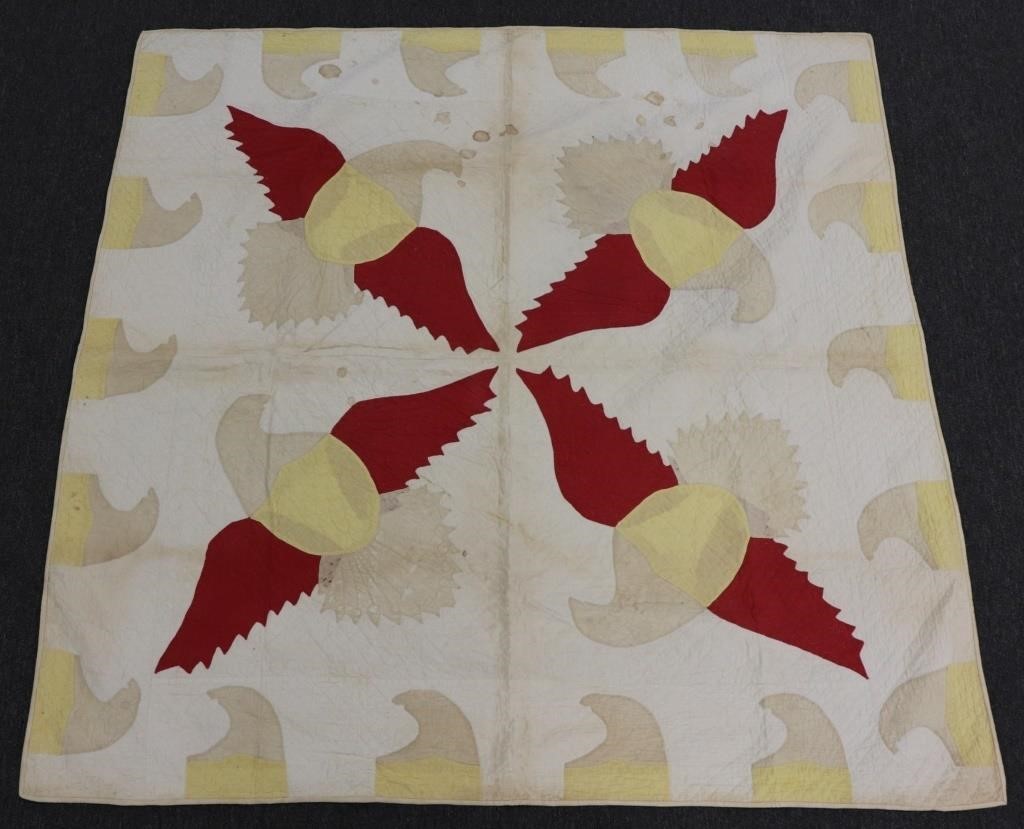 Early applique Eagle pattern