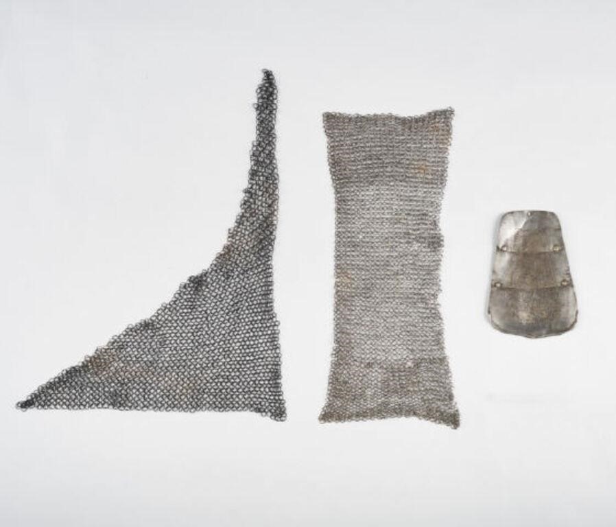 EARLY ARMOUR REMNANTSTwo pieces