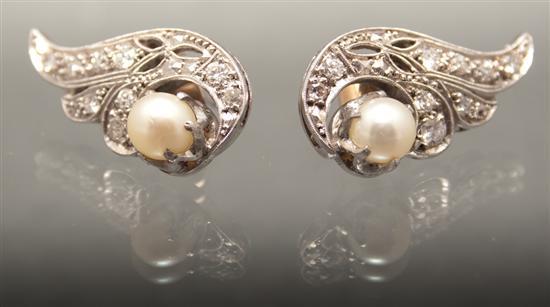 Early Art Deco white gold,