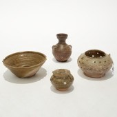 EARLY ASIAN PART GLAZED CERAMI