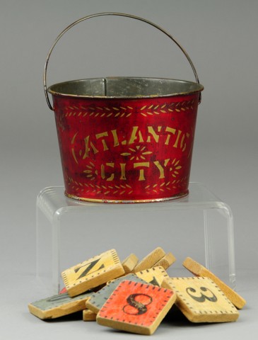 EARLY ''ATLANTIC CITY'' SAND PAIL