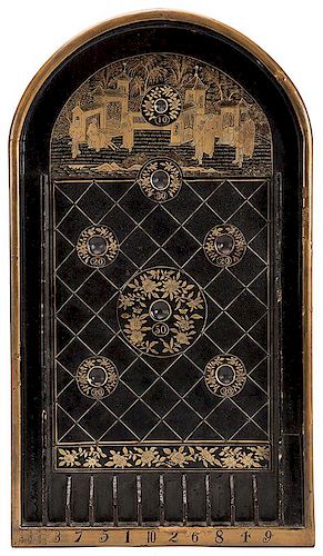 EARLY BAGATELLE GAME.Early