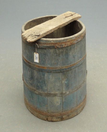 Early barrel in blue paint. 28''