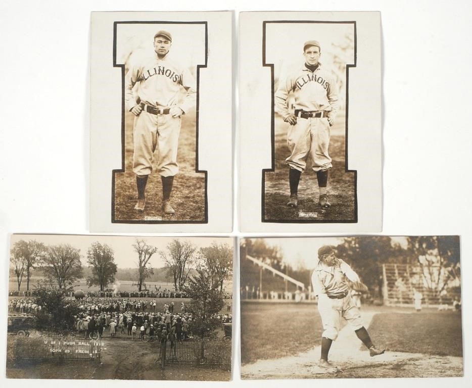 EARLY BASEBALL RPPC ILLINOIS
