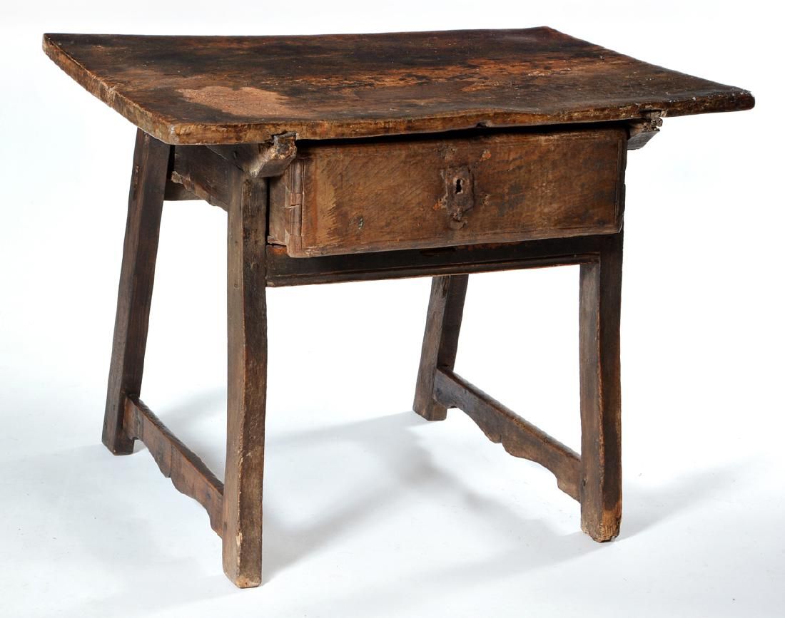 EARLY BASQUE TAVERN TABLEEarly