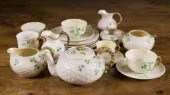 EARLY BELLEEK PORCELAIN SHAMRO